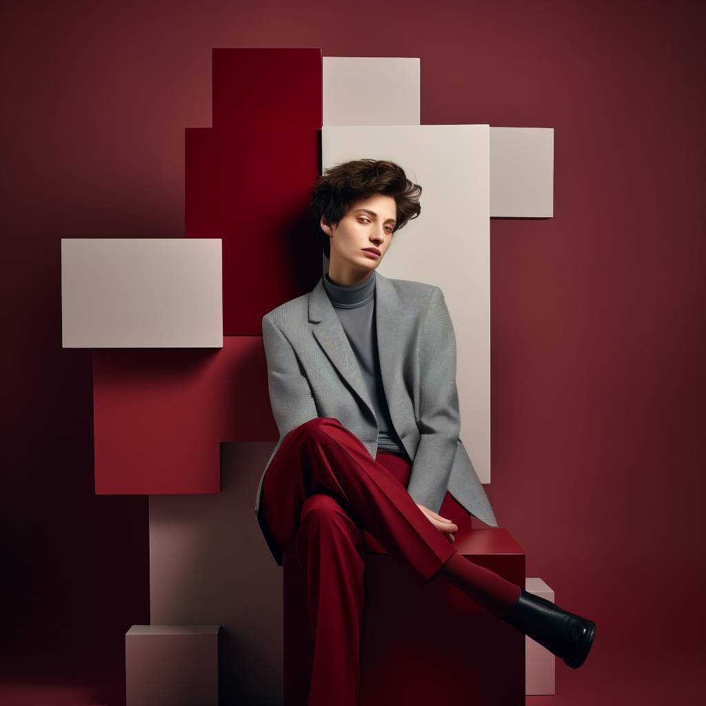 surreal fashion photography with puzzlelike elements 1